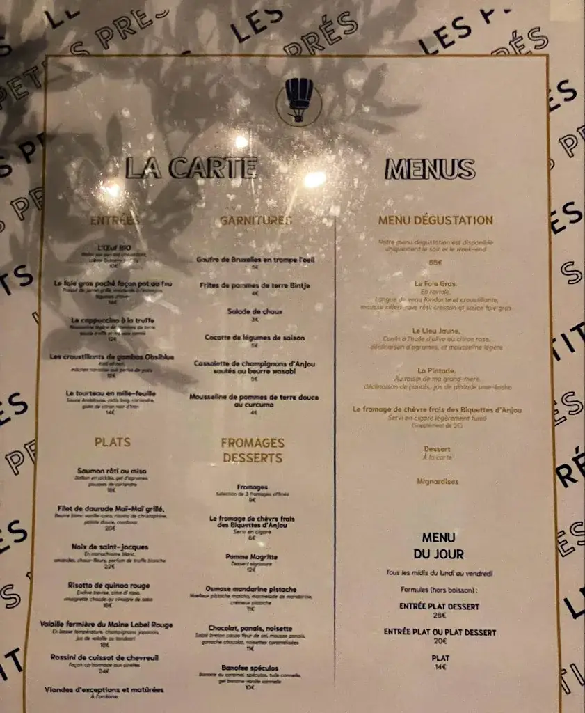 Menu_Les Petits Prés_Angers_immagine_3