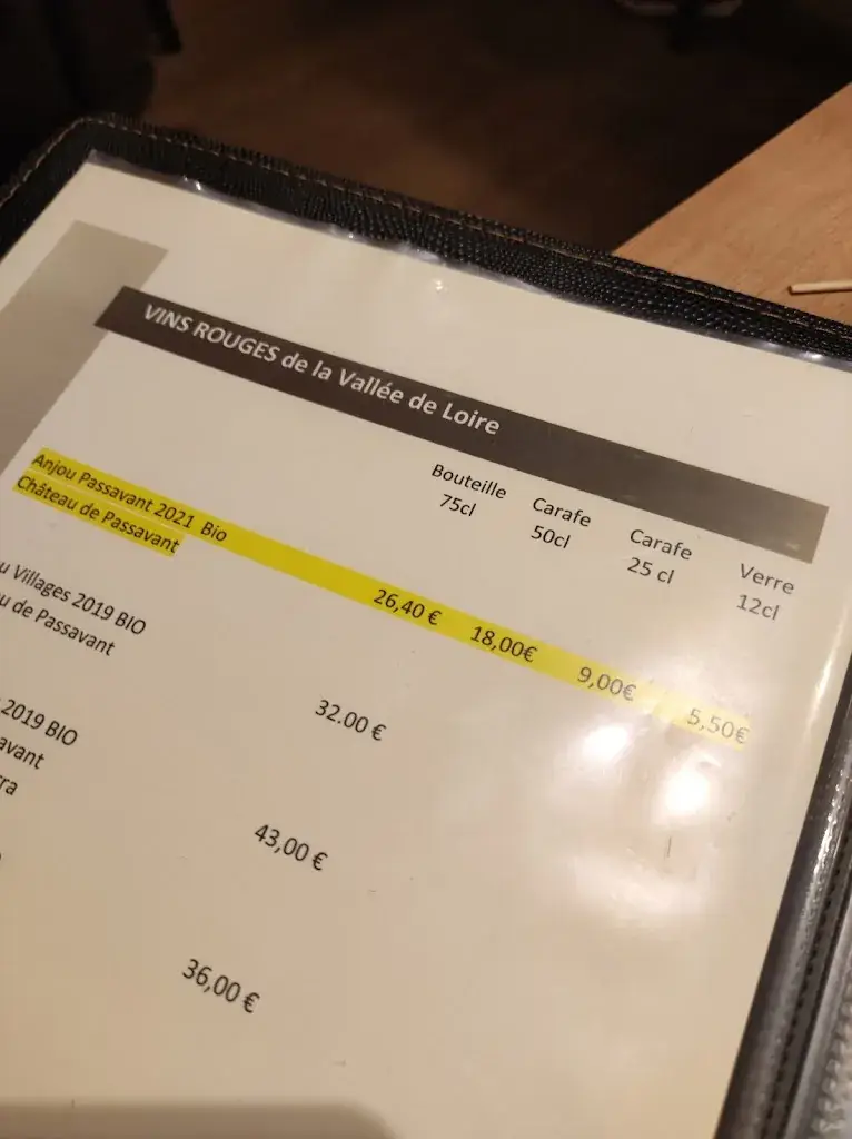 Menu_Le 15 Gourmand_Angers_image_1