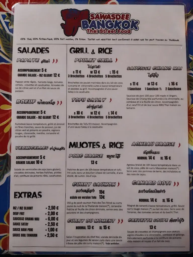 Menu_Sawasdee Bangkok ANGERS_Angers_image_3