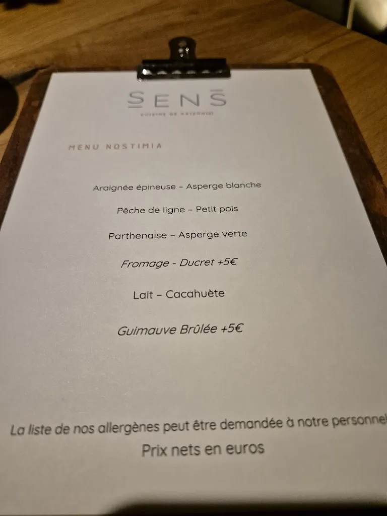 Menu_Restaurant Sens_Angers_image_2