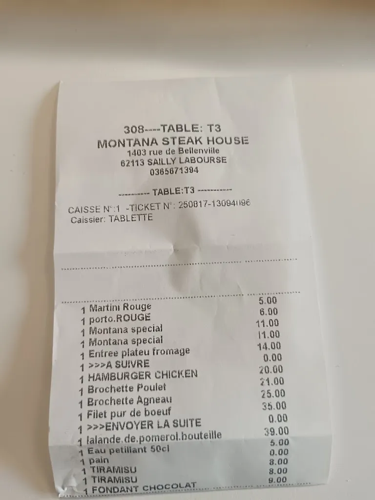 Menu_Montana Steak House_Sailly-Labourse_image_2