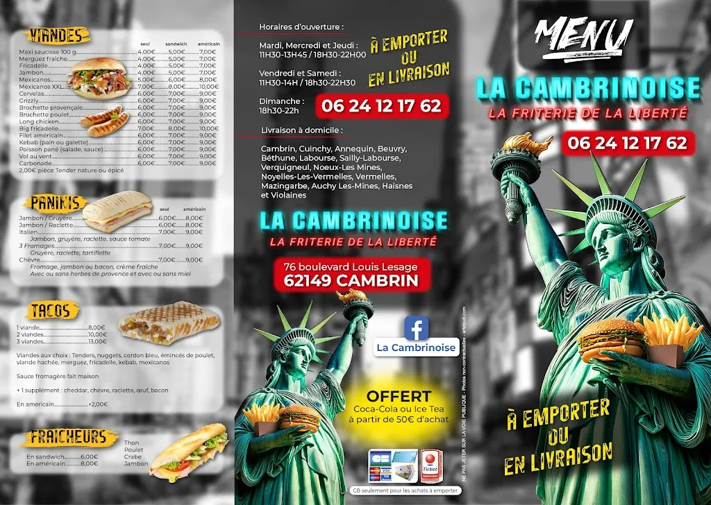 Menu_La cambrinoise_Cambrin_image_1