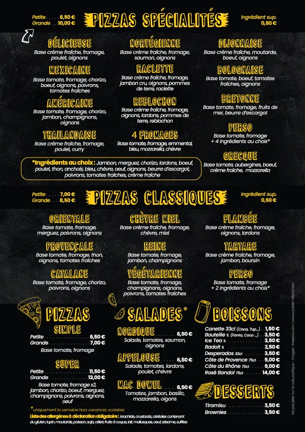 Menu_Pizzeria MAC DOWEL_Chazelles-sur-Lyon_image_1