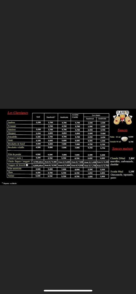 Menu_On A La Frite_Annœullin_image_2