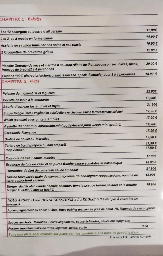 Menu_Estaminet l'Ecole_Phalempin_image_4