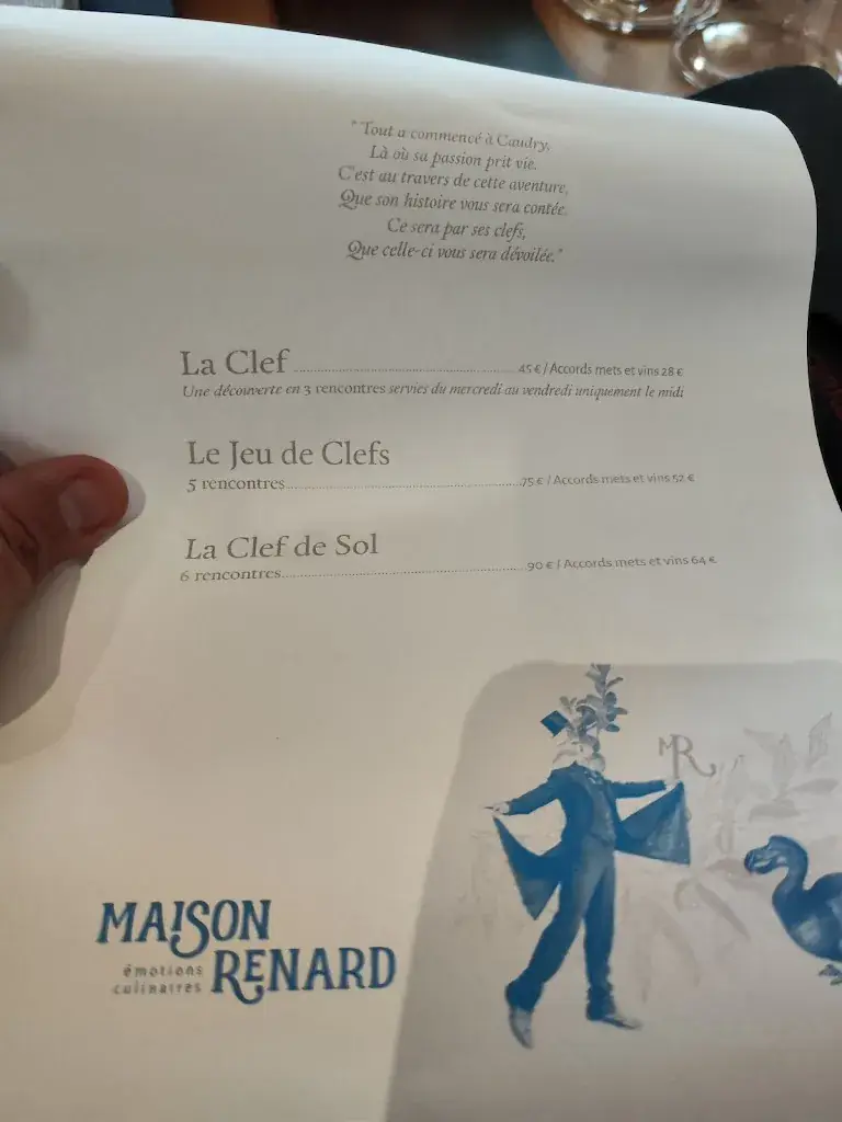 Menu_Maison Renard_Béthune_image_1