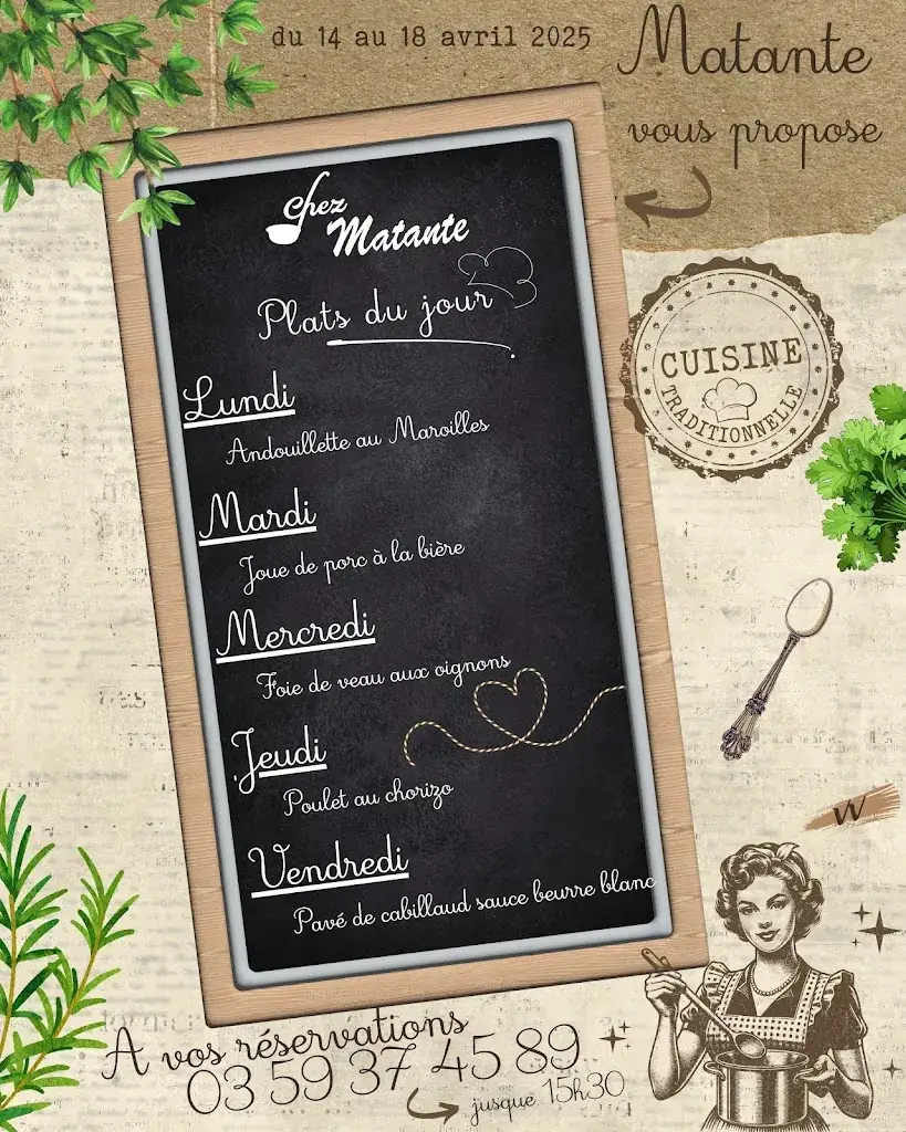Menu_CHEZ MATANTE_Béthune_image_1