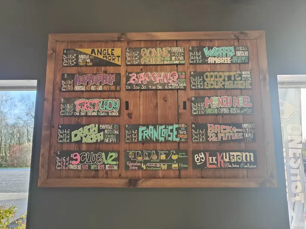 Menu_ONESHOT BREWPUB_Vendin-lès-Béthune_immagine_2