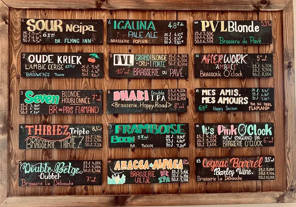 Menu_ONESHOT BREWPUB_Vendin-lès-Béthune_immagine_3