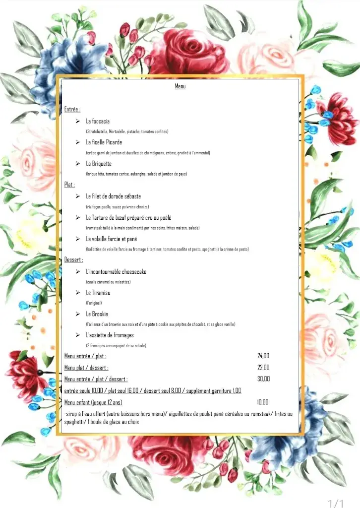 Menu_Le Lounge Restaurant Traiteur Hébergements_Breteuil_image_3