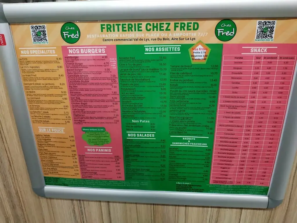 Menu_Friterie Chez Fred_Aire-sur-la-Lys_image_1
