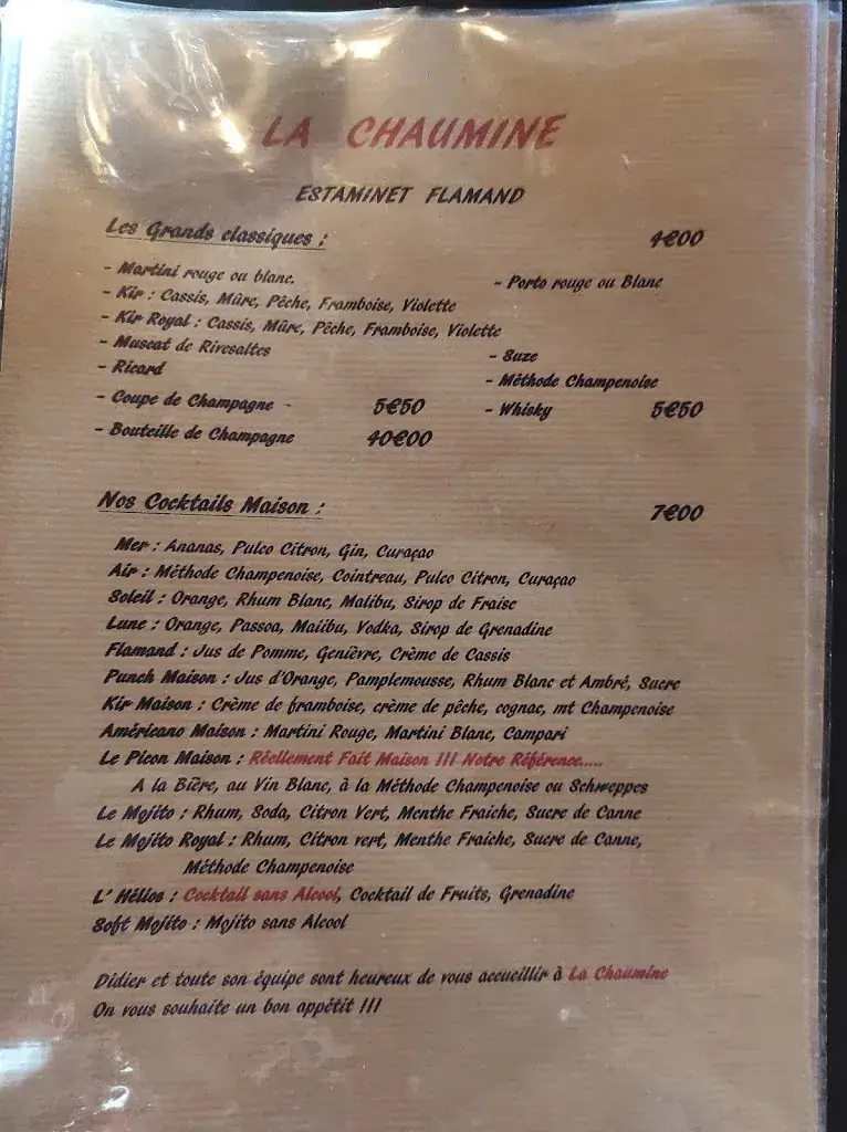 Menu_La Chaumine_Steenbecque_image_2