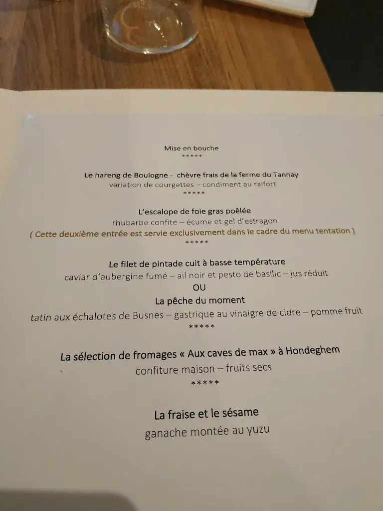 Menu_Au Coeur d'Artichaut_Morbecque_image_1