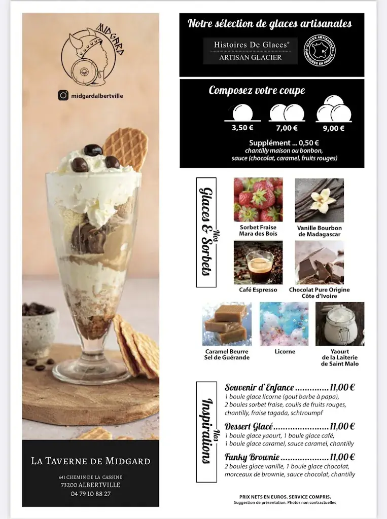 Menu_La taverne de Midgard Albertville_Albertville_image_2