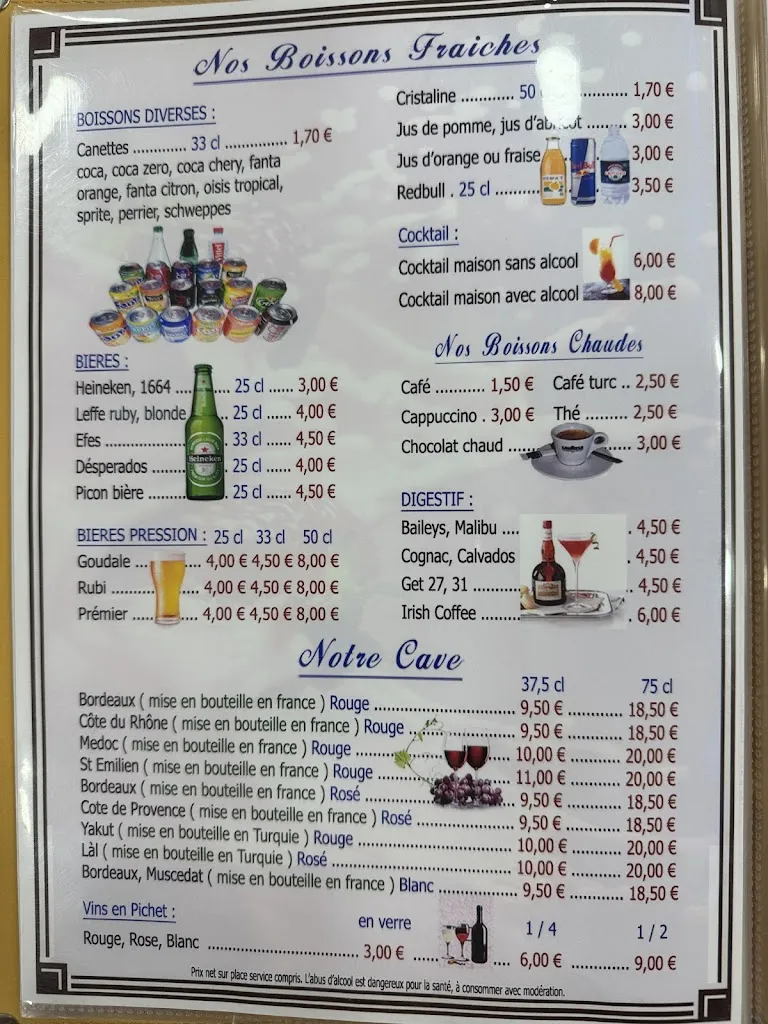 Menu_Restaurant Grill Isbergues_Isbergues_image_4