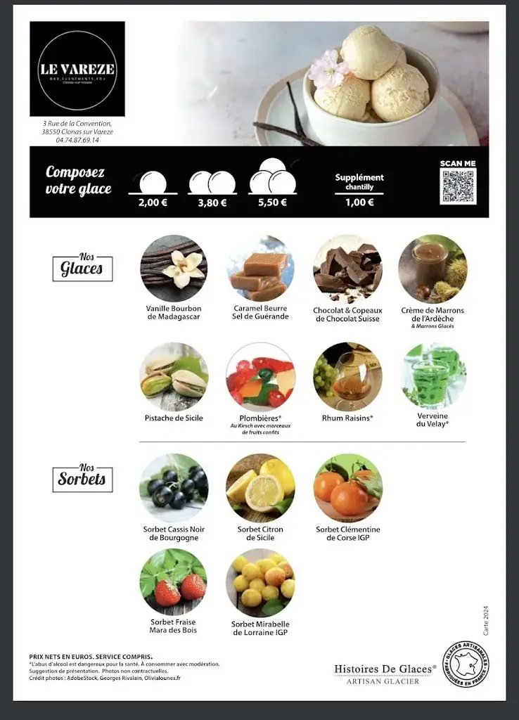 Menu_LE VAREZE_Clonas-sur-Varèze_image_2