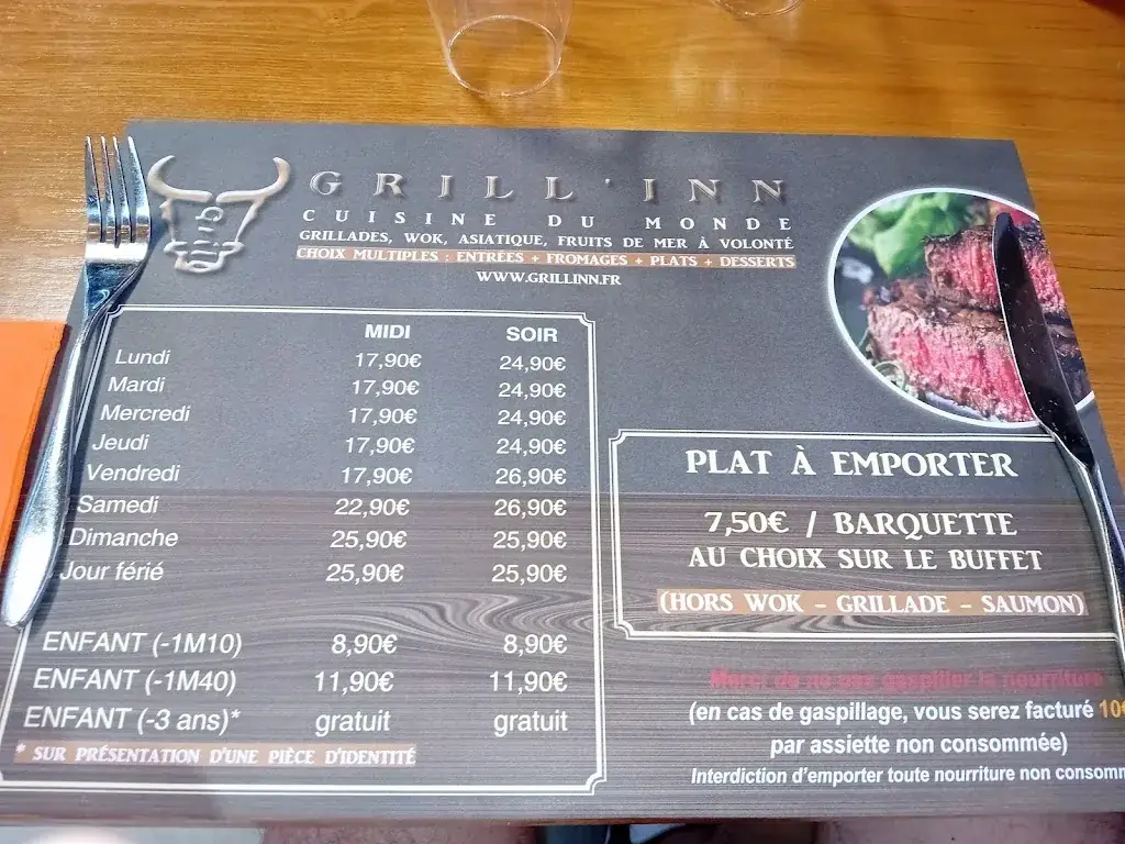 Menu_Grill’inn Beauvais_Beauvais_image_2