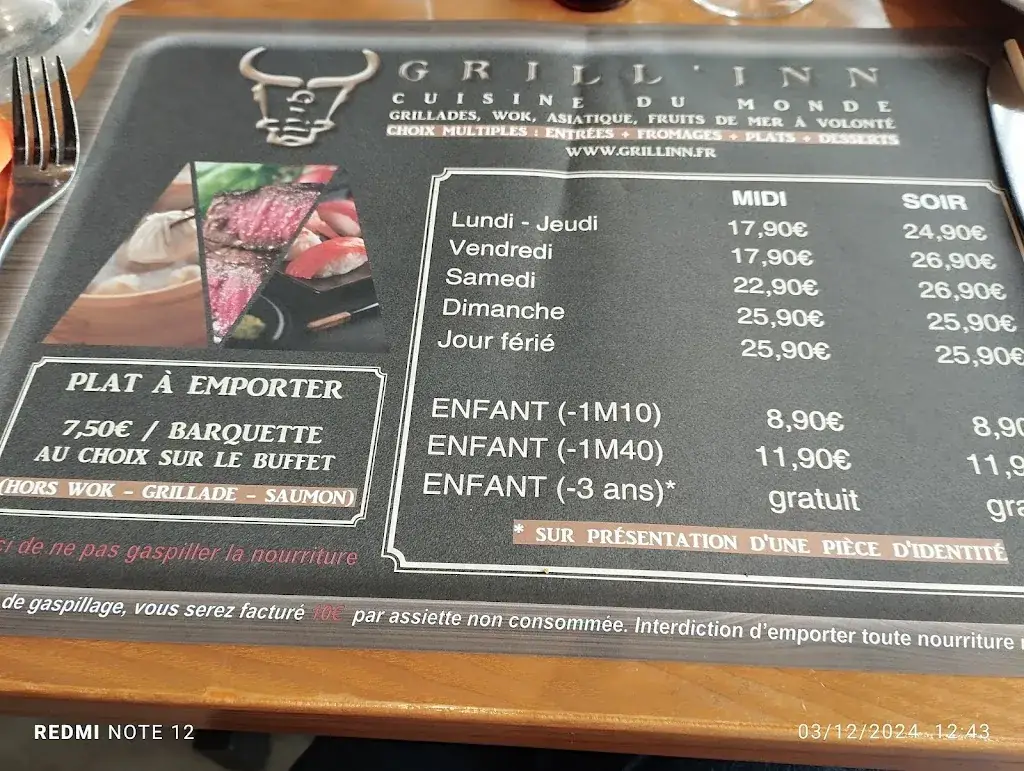 Menu_Grill’inn Beauvais_Beauvais_image_4