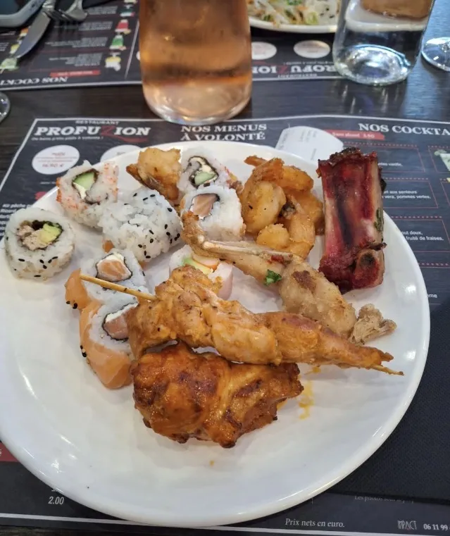 Menu_Restaurant Buffet A Volonte Pro Fuzion_Beauvais_image_2