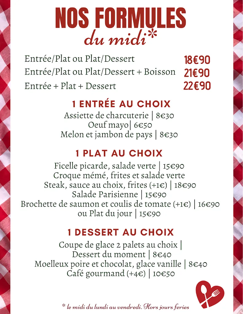Menu_Restaurant Chez Grand-Mère_Beauvais_image_3