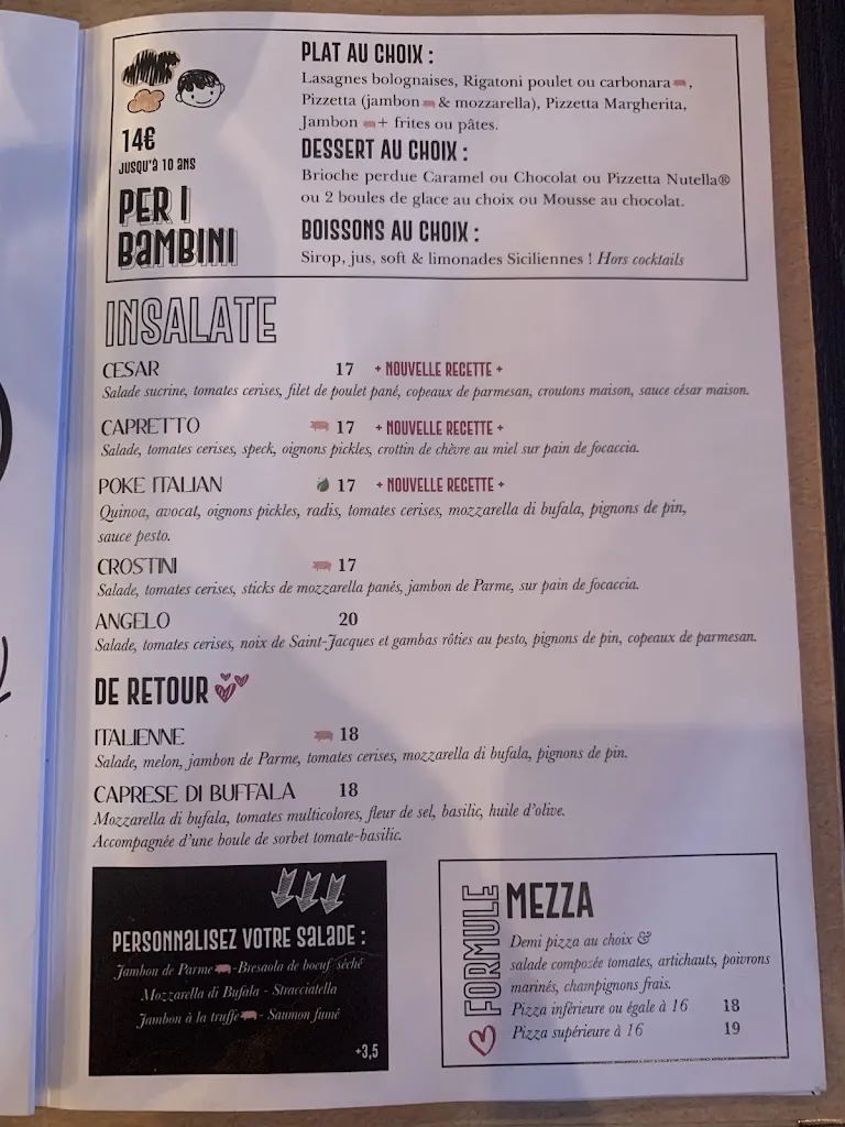 Menu_Le Comptoir Italien - Beauvais_Beauvais_image_1