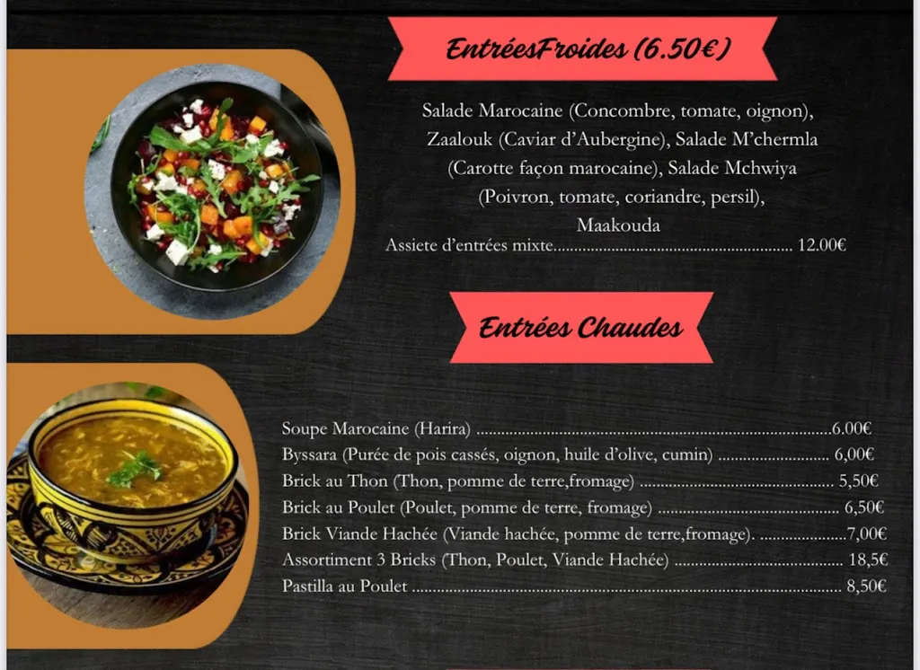 Menu_LA CITÉ BERBERE_Beauvais_image_1