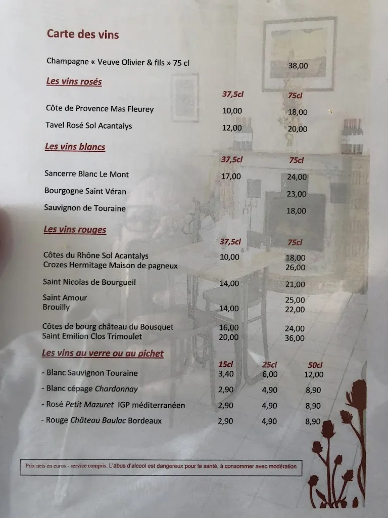 Menu_Le Relais Des Chardons_Athies-sous-Laon_image_2