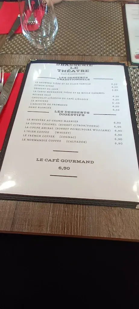 Menu_Brasserie du Théâtre_Anzin_immagine_1