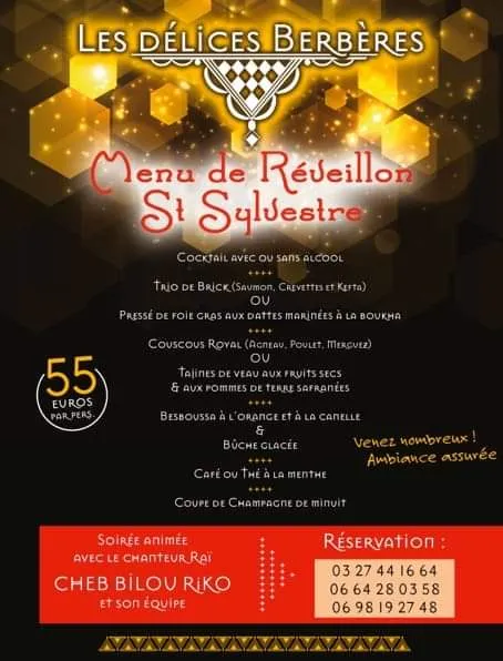 Menu_Les Délices Berbères_Raismes_image_1