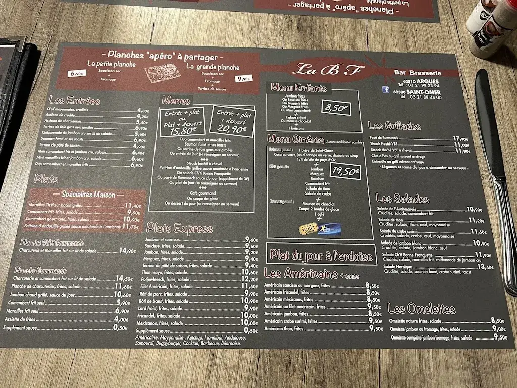 Menu_La BF Arques_Arques_image_1