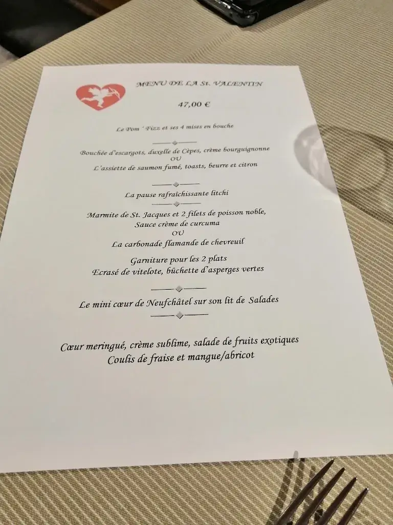 Menu_Auberge de la Forêt_Arques-la-Bataille_image_1