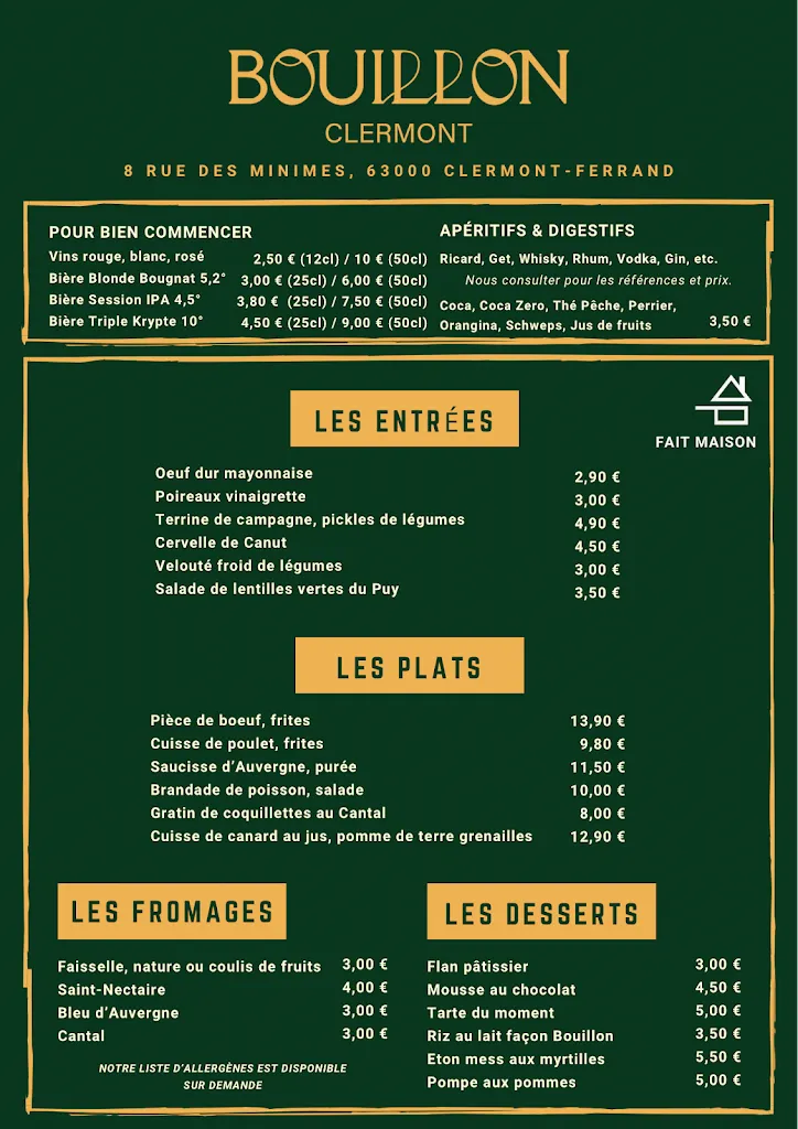 Menu_Bouillon Clermont_Clermont-Ferrand_image_1