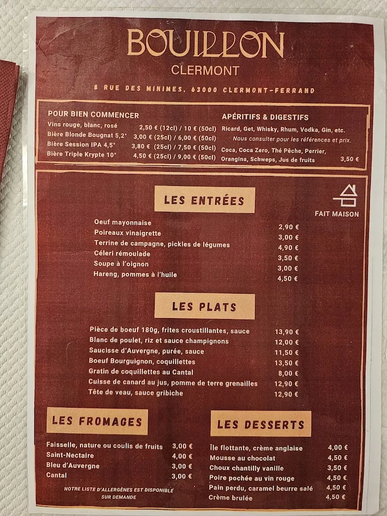 Menu_Bouillon Clermont_Clermont-Ferrand_image_2