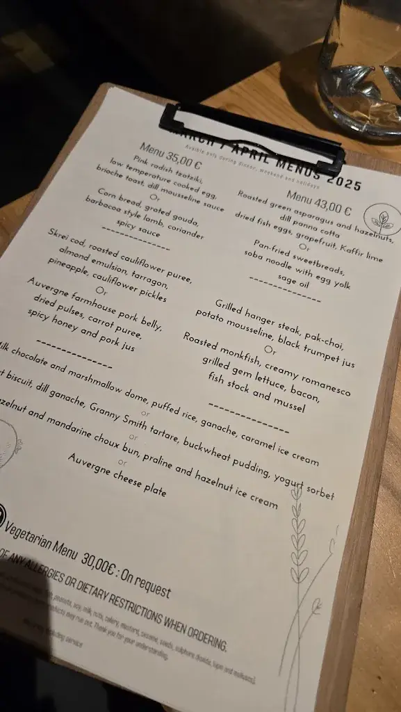 Menu_Le Bistrot d'à Côté_Clermont-Ferrand_image_4