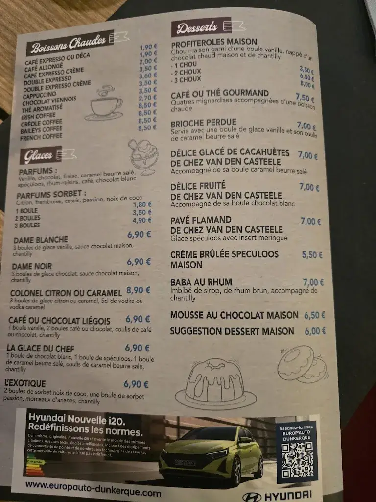 Menu_La Cambuse_Dunkerque_immagine_1