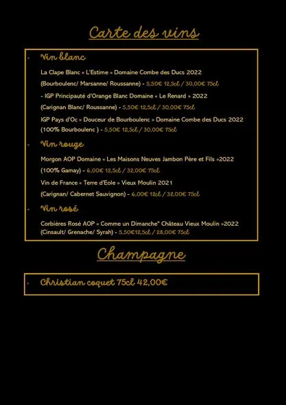 Menu_L'informel l'atelier du burger_Dunkerque_image_3