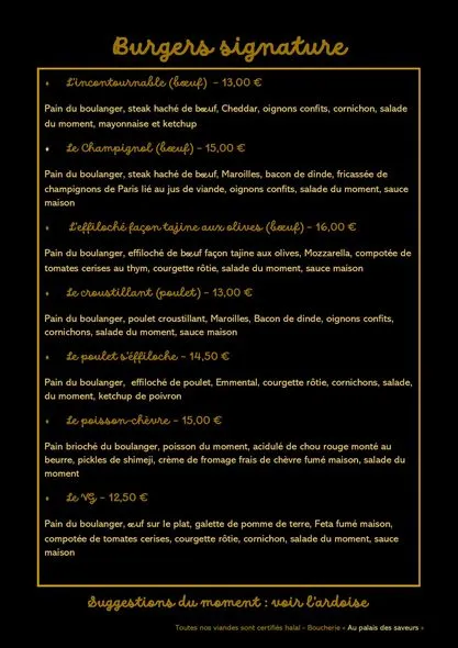 Menu_L'informel l'atelier du burger_Dunkerque_image_4