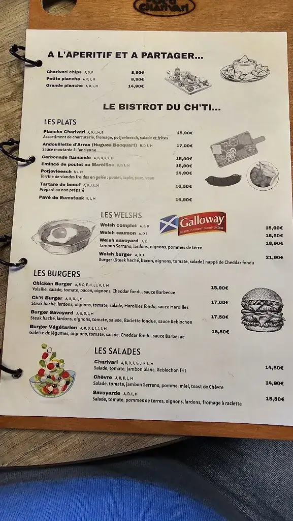 Menu_Le Ch'ti Charivari Arras_Arras_image_4