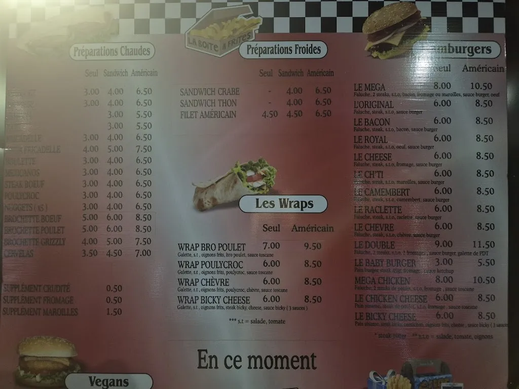 Menu_La Boite À Frites_Aubry-du-Hainaut_image_1