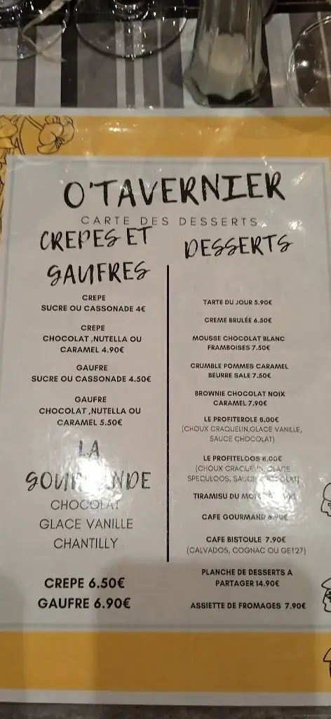 Menu_O'Tavernier_Ardres_image_1