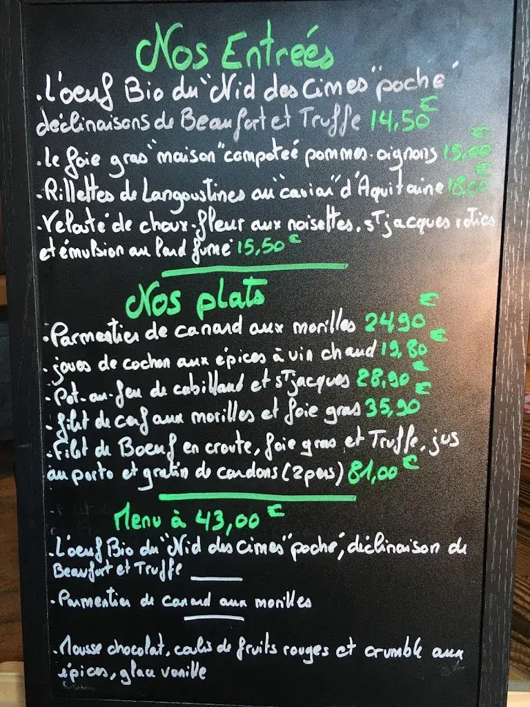 Menu_Le Corty_Albertville_image_2