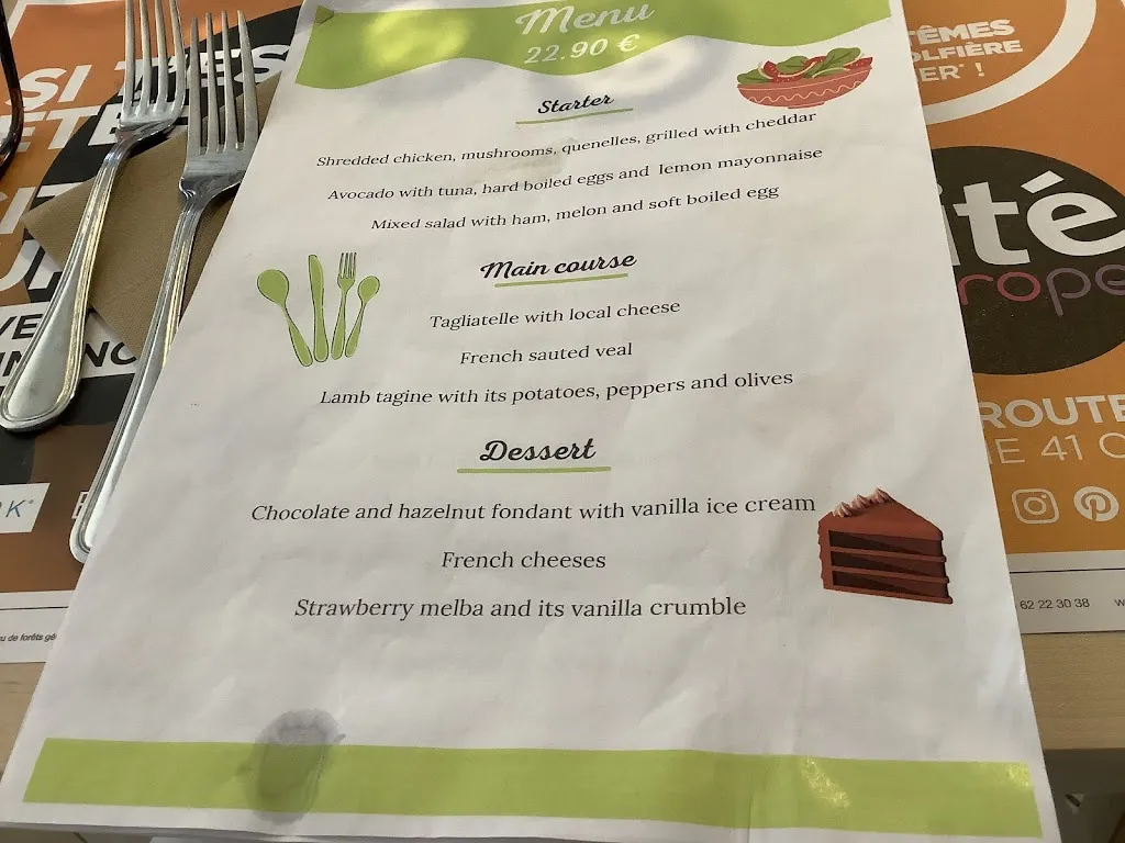 Menu_La Ferme Gourmande_Guînes_image_1