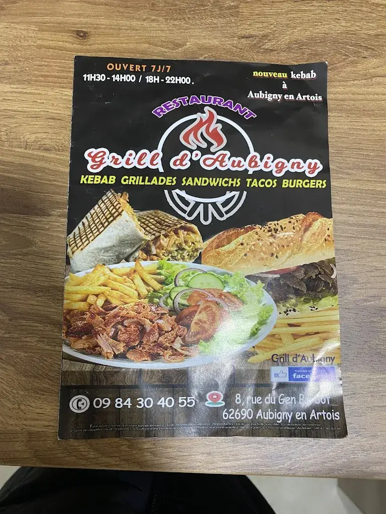 Menu_Grill d’Aubigny_Aubigny-en-Artois_image_4