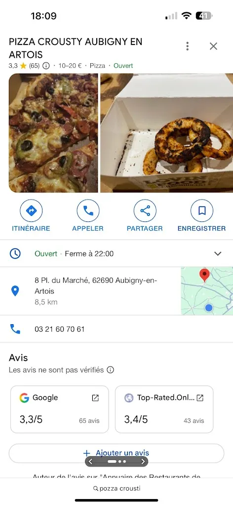 Alexandra Leroy_PIZZA CROUSTY AUBIGNY EN ARTOIS_Aubigny-en-Artois_review