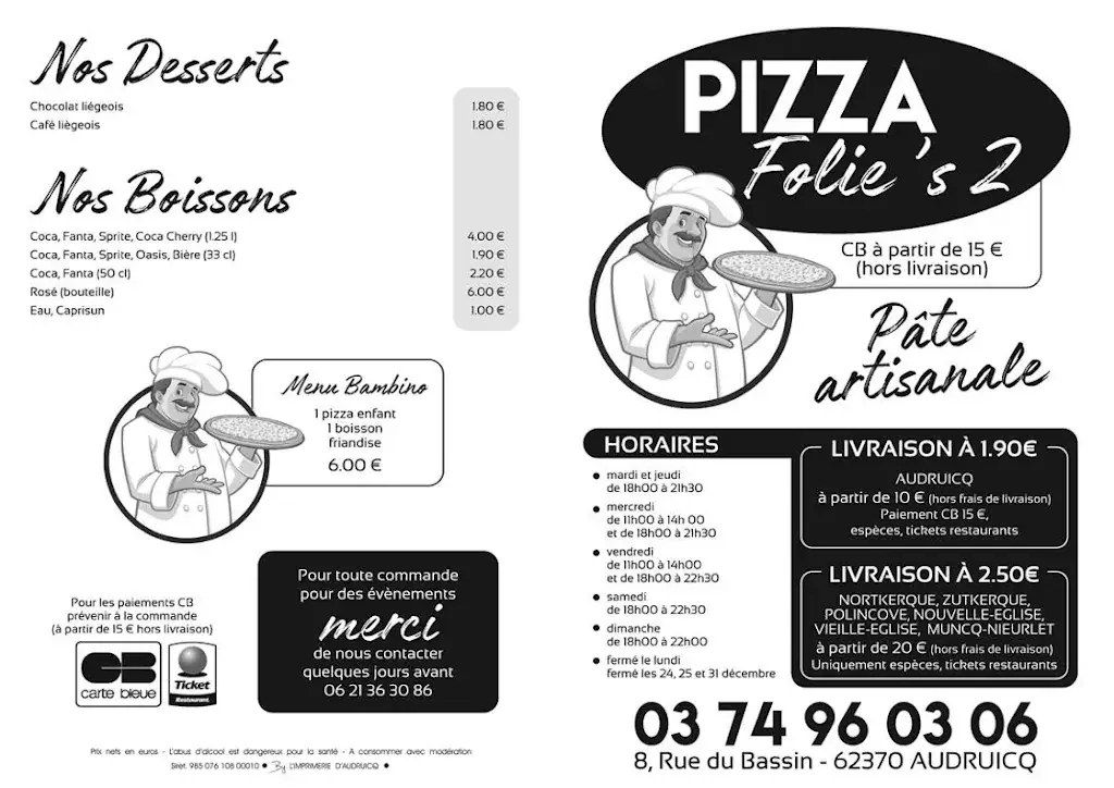Menu_Pizza folie's 2 Audruicq_Audruicq_image_2