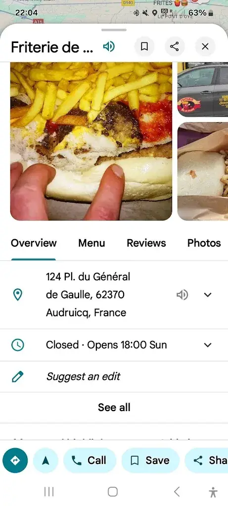 Tatiana Camelia_Friterie de la place audruicq_Audruicq_review