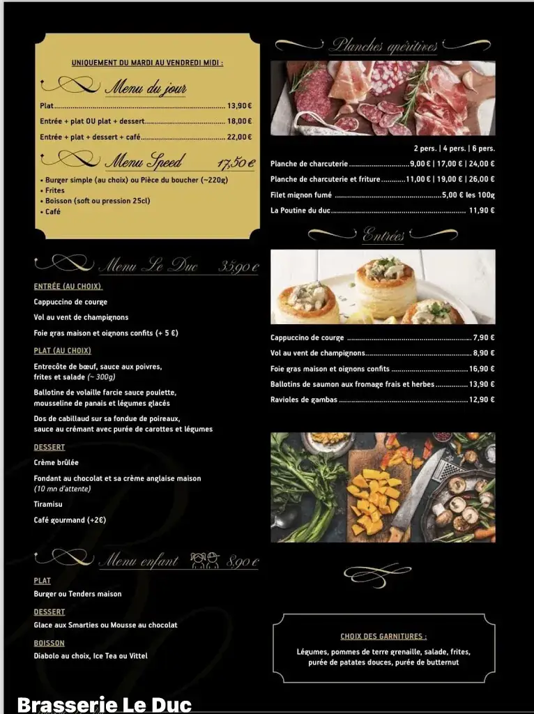 Menu_Brasserie Leduc Restaurant Laon_Laon_image_2