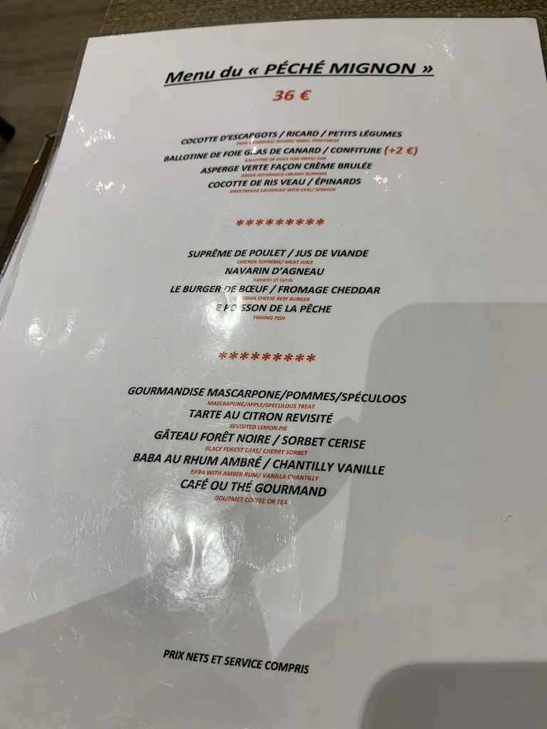 Menu_Restaurant le Péché Mignon_Laon_image_3