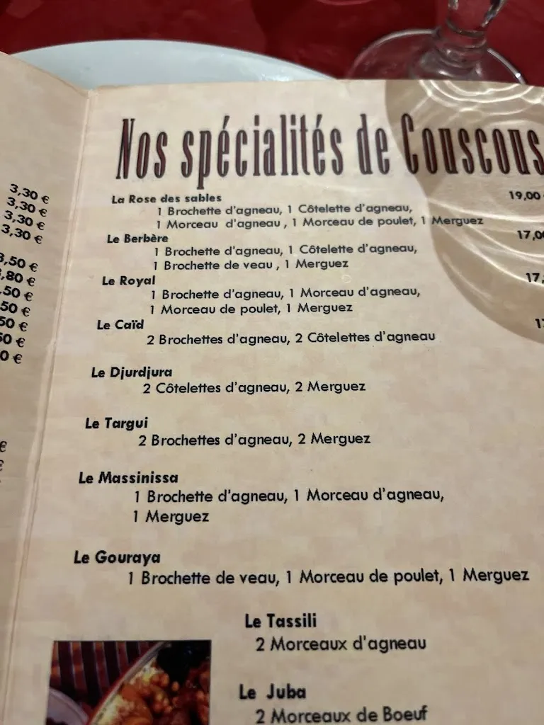 Menu_La Rose Des Sables Laon_Laon_image_4