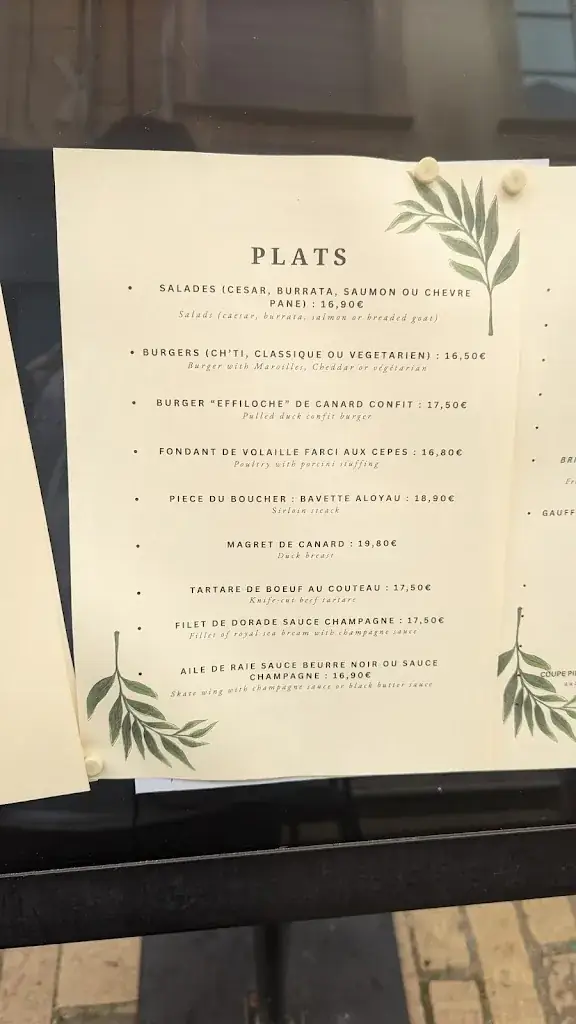 Menu_La Pierre à Clous_Laon_image_2